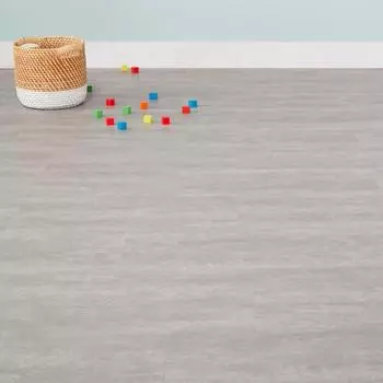 ПВХ плитка «Knock Silver» 33 класс толщина 5 мм 1.12 м²