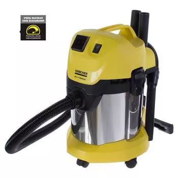 Пылесос Karcher WD 3 P Рremium 17 л, 1000 Вт, 200 аэровт