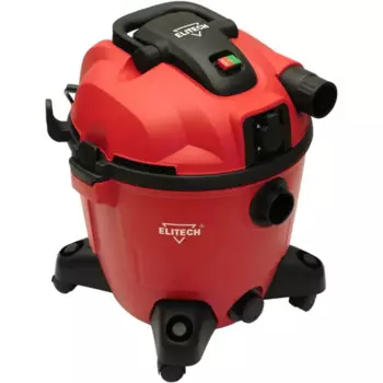 Пылесос строительный Elitech ПС 1235А, 1200 Вт, 35 л