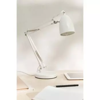 Рабочая лампа настольная Inspire John цвет белый