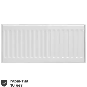 Радиатор панельный 22 300x800 мм боковое подключение сталь белый