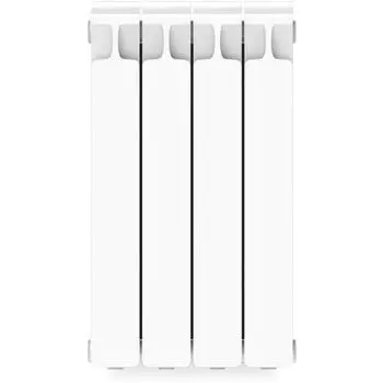 Радиатор секционный Rifar Monolit 500/100 4 секции боковое подключение биметалл белый