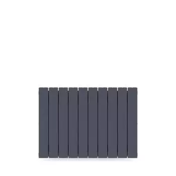 Радиатор секционный Rifar Supremo S50010RAL7012 500/90 10 секций боковое подключение биметалл серый