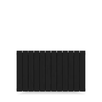 Радиатор секционный Rifar Supremo S50012RAL9005 500/90 12 секций боковое подключение биметалл черный