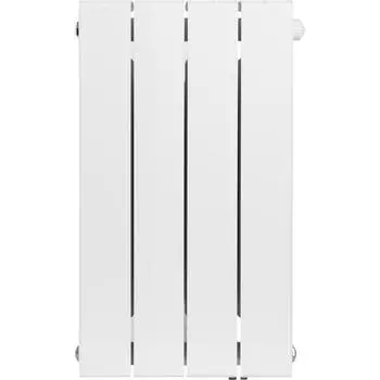 Радиатор секционный Rifar Supremo VR 500/90 4 секции нижнее правое подключение биметалл белый