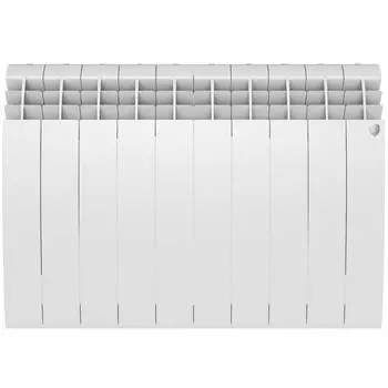 Радиатор секционный Royal Thermo Biliner 500/87 10 секций боковое подключение биметалл белый