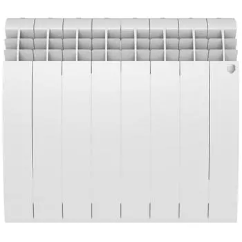 Радиатор секционный Royal Thermo Biliner 500/87 8 секций боковое подключение биметалл белый