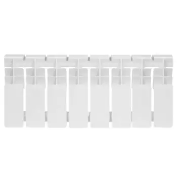 Радиатор секционный Le Heat Bimetal 200/100 8 секций боковое подключение биметалл белый