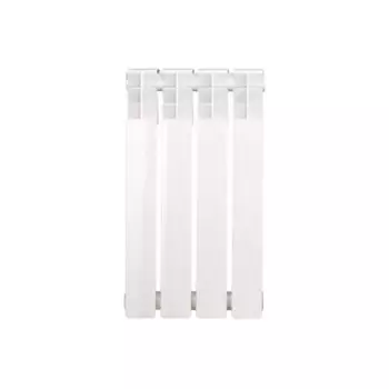 Радиатор секционный Monlan RU Bimetal 500/80 4 секции боковое подключение биметалл белый