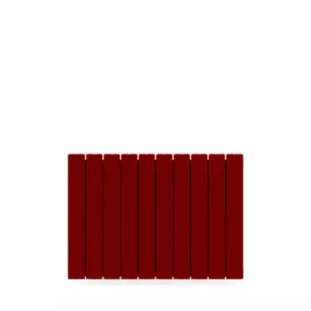 Радиатор секционный Rifar Supremo S50010RAL3011 500/90 10 секций боковое подключение биметалл бордо