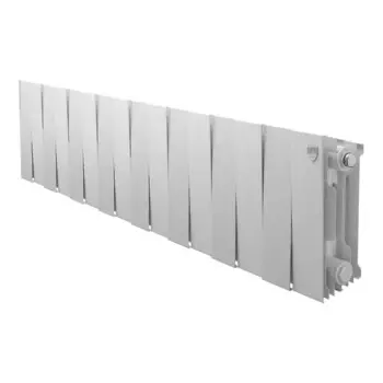 Радиатор секционный Royal Thermo Pianoforte 200/100 16 секций боковое подключение биметалл белый