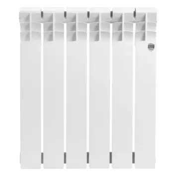 Радиатор секционный Royal Thermo Vittoria 2.0 RTV250006 500/80 6 секций боковое подключение биметалл белый
