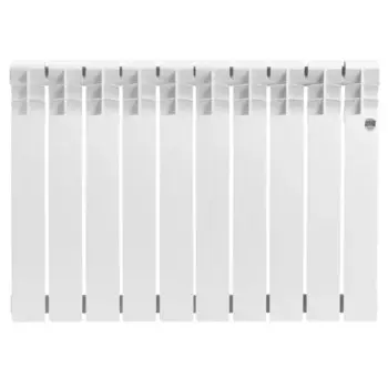 Радиатор секционный Royal Thermo Vittoria 2.0 RTV250010 500/80 10 секций боковое подключение биметалл белый