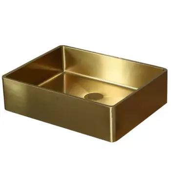 Раковина Melana накладная 1.2 мм цвет золотой