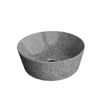 Раковина накладная Kirovit Оливия 42 см цвет мрамор