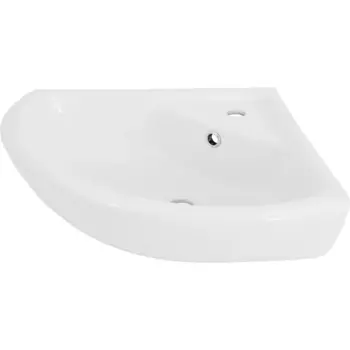 Раковина накладная угловая Rosa Элегия 49.5 см