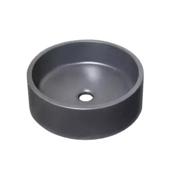 Раковина Round накладная 36x36 см цвет черный матовый