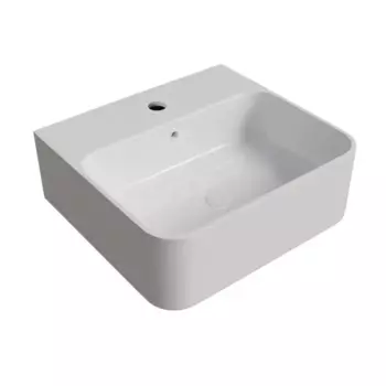 Раковина Slim Kvadrat GL накладная на столешницу 46x42 см