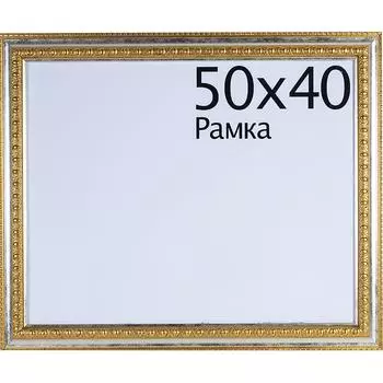 Рамка Charlotta 40x50 см пластик цвет золото