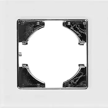 Рамка для розеток и выключателей Gusi Electric Ugra 1 пост цвет белый