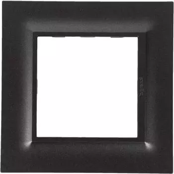 Рамка для розеток и выключателей Legrand Structura 1 пост, цвет магнезиум