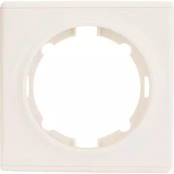 Рамка для розеток и выключателей Onekey Florence 1 пост, цвет бежевый