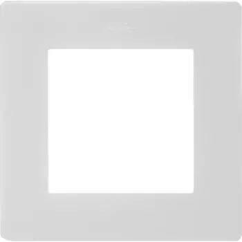 Рамка для розеток и выключателей Simon 24 1 пост цвет алюминий