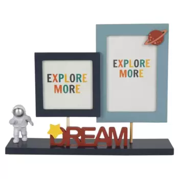 Рамка Dream 23x30 см МДФ цвет синий/коричневый/белый