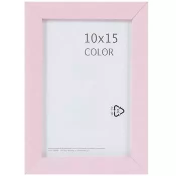 Рамка Inspire «Color», 10х15 см, цвет розовый