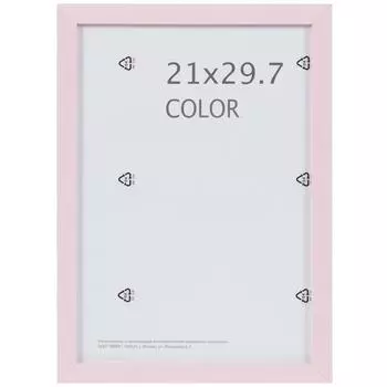 Рамка Inspire «Color», 21х29,7 см, цвет розовый