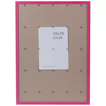 Рамка Inspire «Color», 50х70 см, цвет фуксия