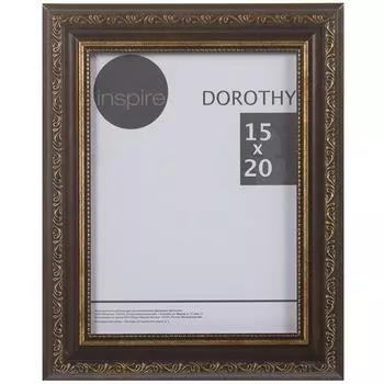 Рамка Inspire "Dorothy" цвет коричневый размер 15х20