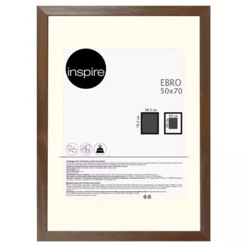 Рамка Inspire Ebro 50x70 см цвет темный дуб