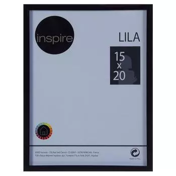 Рамка Inspire Lila 15x20 см,цвет чёрный