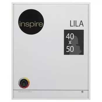 Рамка Inspire Lila 40x50 см цвет белый