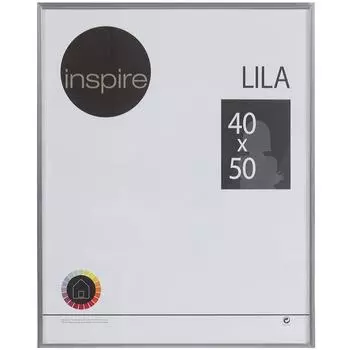 Рамка Inspire «Lila», 40х50 см, цвет серебро