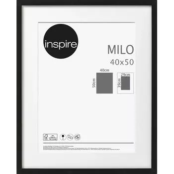 Рамка Inspire «Milo», 40х50 см, цвет чёрный