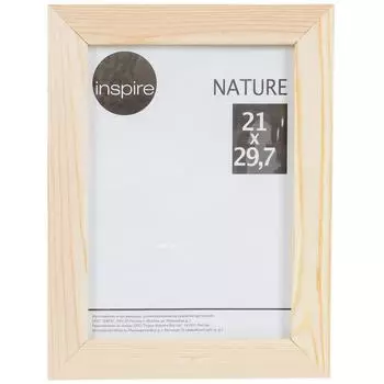 Рамка Inspire «Nature», 21х29,7 см, цвет дерево