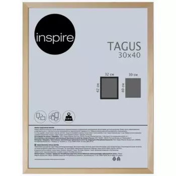 Рамка Inspire Tagus 30x40 см дерево цвет дуб сонома