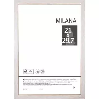 Рамка Milana 22.5x31.5 см цвет беленый дуб