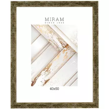 Рамка Мирам 40x50 см пластик цвет коричневый