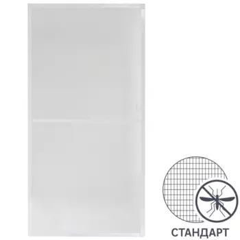 Рамочная москитная сетка 116x100 см. 45.3x106.7 см