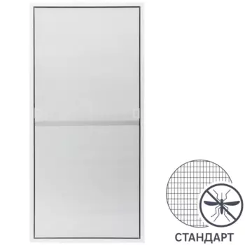 Рамочная москитная сетка 120x100 см. 45.3x110.7 см