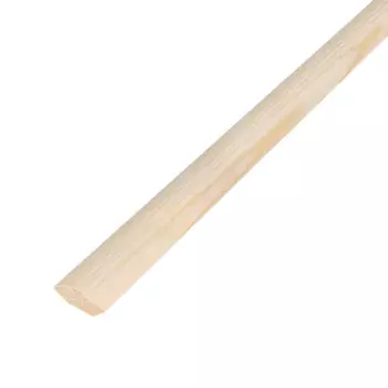 Раскладка фигурная деревянная сращенная РУ-20x20 20x20x1000 мм Сосна экстра