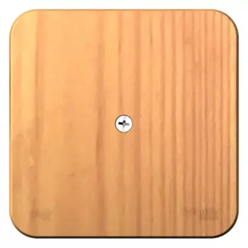 Распределительная коробка открытая Systeme Electric 75x30x75 мм 1 ввод IP42 цвет ясень