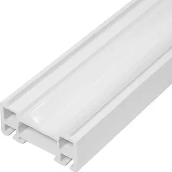 Расширитель ПВХ 60x25x1500 мм, цвет белый