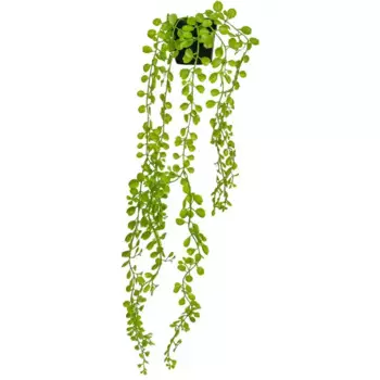 Растение искусственное в горшке 80 см цвет зеленый/черный