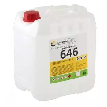Растворитель Арикон Р-646 ТУ 5 л