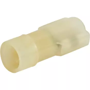 Разъем плоский мама Duwi РПИ-М(н) 6-6.3 мм 6 мм цвет желтый 10 шт.