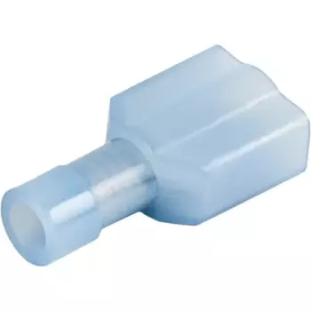 Разъем плоский папа Duwi РПИ-П(н) 2.5-6.3 мм 2.5 мм цвет синий 10 шт.